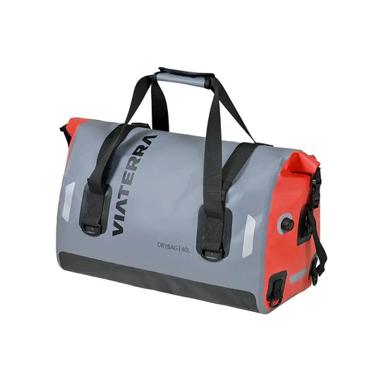 ViaTerra DryBag 40L - 100% Waterproof Motorcycle Tailbag (Universal