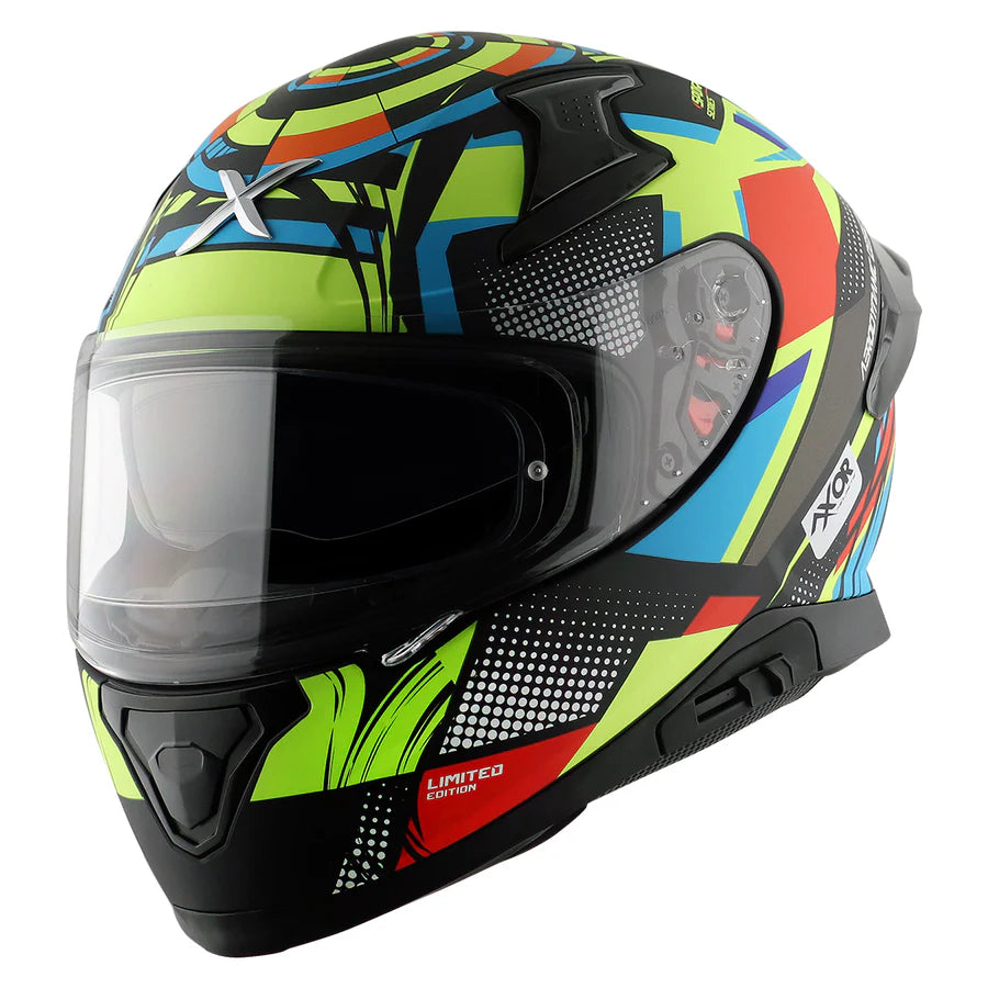 Axor Apex Vivid Neon Yellow Helmet