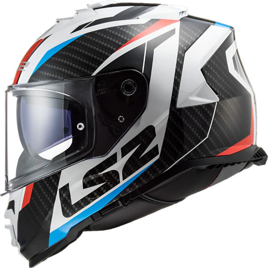 LS2 FF800 Storm Racer Blue Red Gloss