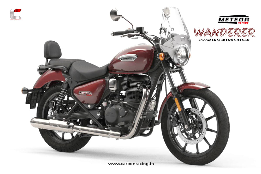 Carbon Racing Wanderer Windshield - Clear