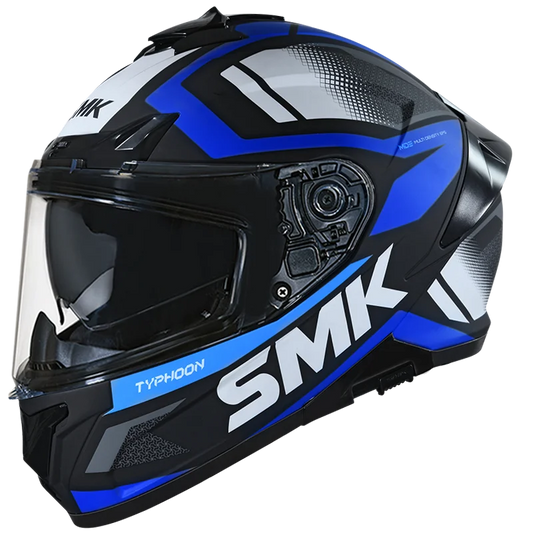 SMK TYPHOON BLUE WHITE (Display Unit)
